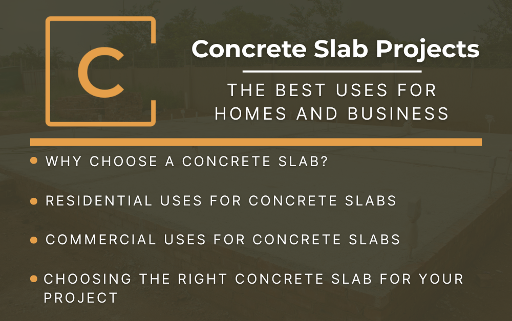 Concrete Slab infographic